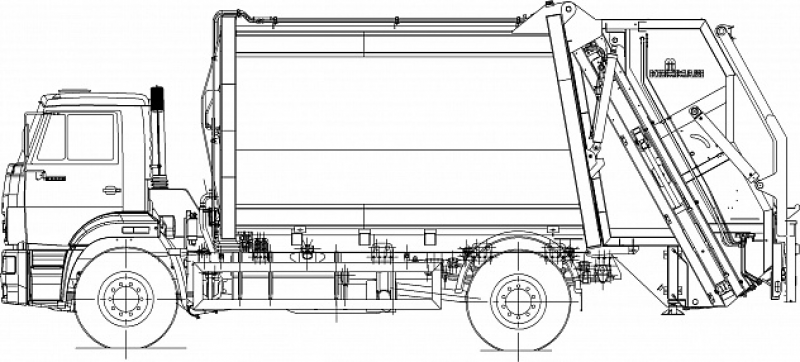 КО-427-72 Мусоровоз