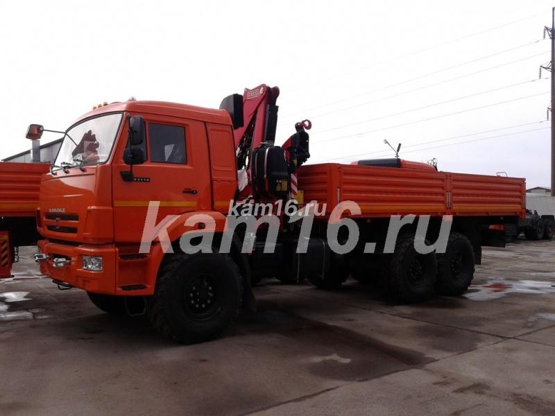КАМАЗ 43118 с КМУ Fassi F215